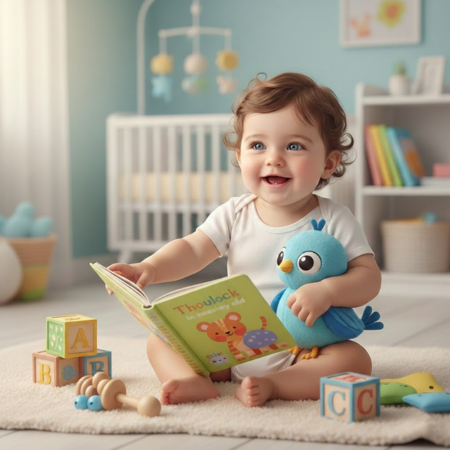 Language Development Stages in Babies 0-1 Year: Month-by-Month Guide
