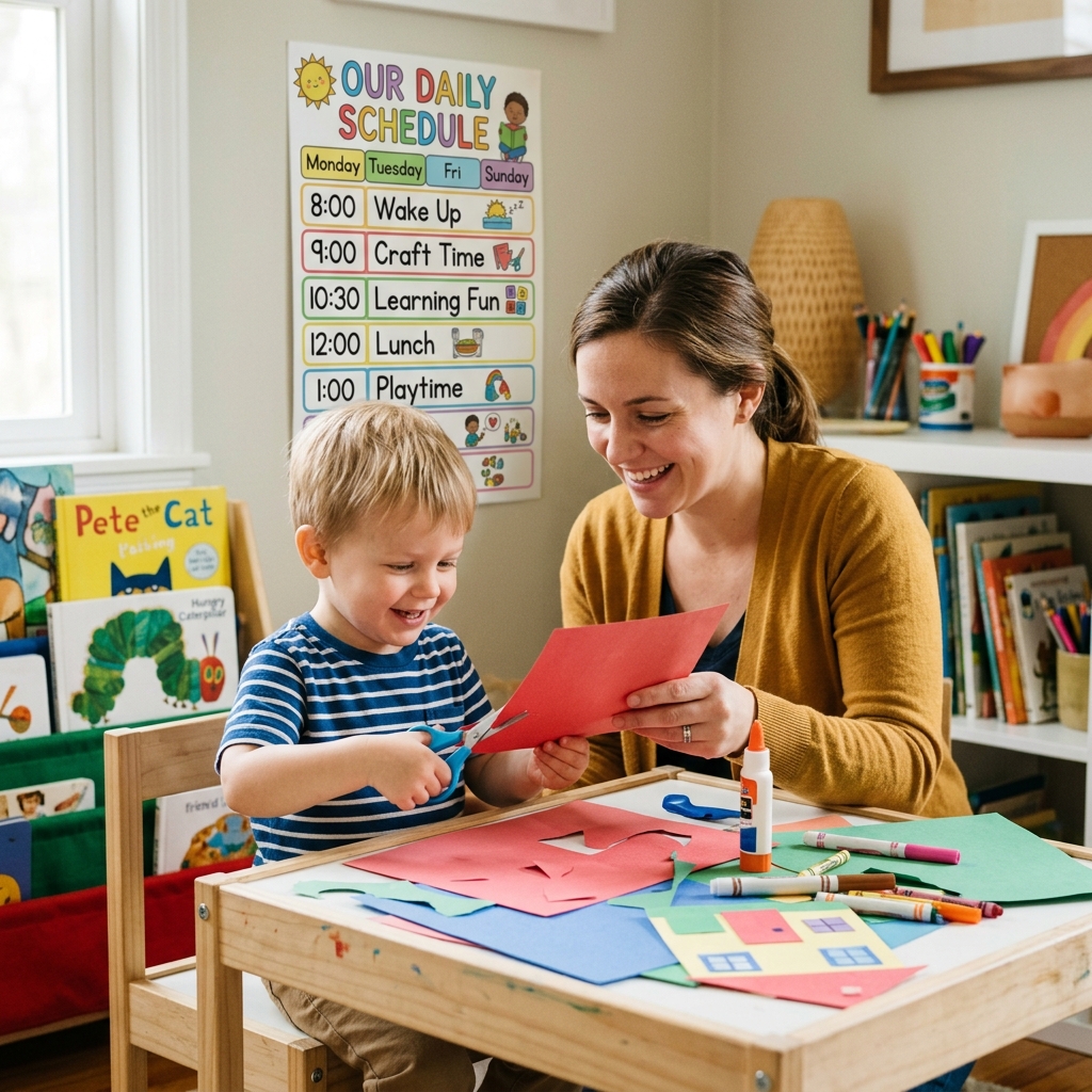 Creating a Preschool Education Program at Home: A Step-by-Step Guide